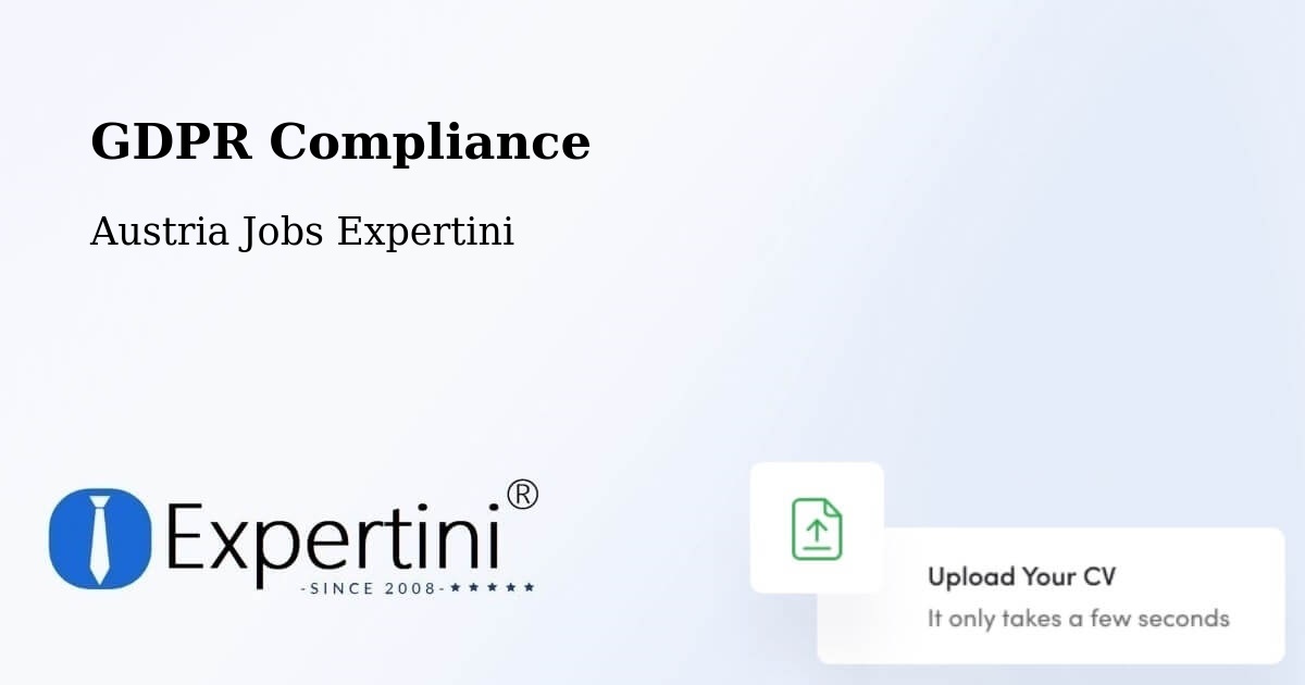 EU GDPR Compliance Statement – Vösendorf - Austria Jobs Expertini
