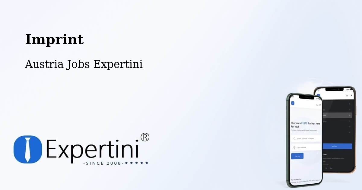 Imprint – Vösendorf - Austria Jobs Expertini